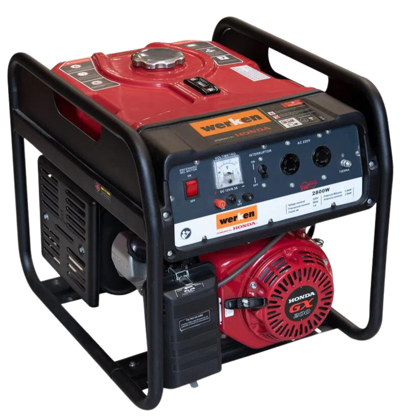 GENERADOR 2800W MOTOR HONDA WERKEN